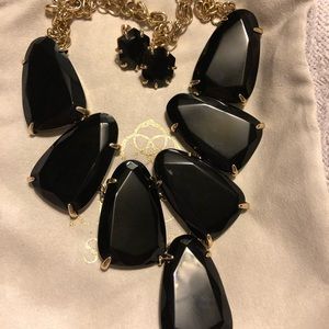 Kendra Scott black Harlow and Morgan’s SET